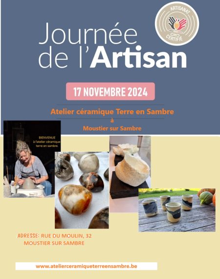affiche journée de l'artisan 2024